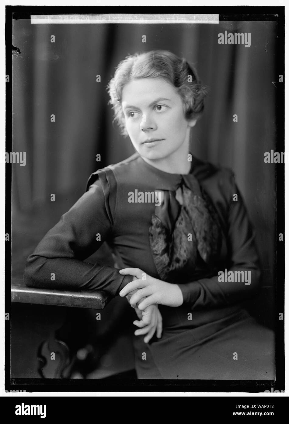 DALRYMPLE, Martha. Porträt Stockfoto