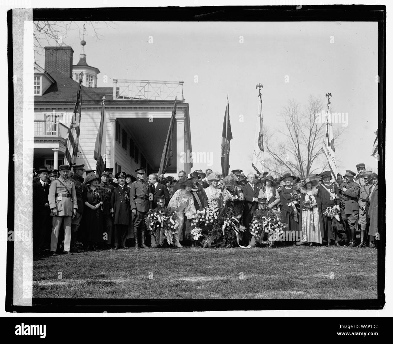 D.A.R. am Mt. Vernon, [4/20/23] Stockfoto