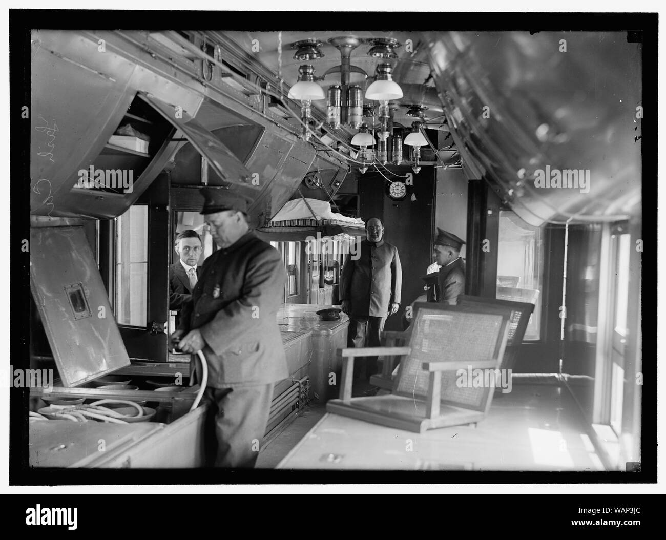 DEPARTMENT OF COMMERCE. Büro DER FISCHEREI BAHN AUTO; INNENRAUM Stockfoto