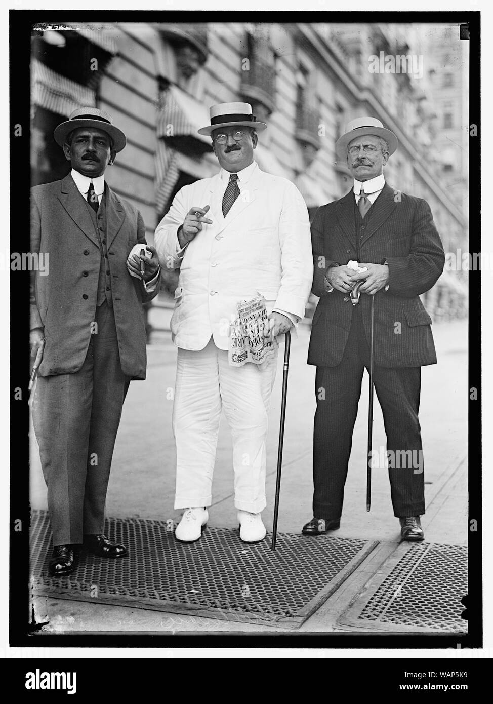 Dominikanische Republik, Beamte usw. LUIS GALVAN, 1. Sekretär, dominikanischen Gesandtschaft; J.M. SULLIVAN, US-Minister; EDWARDO R. SOLER, MINISTER ZU U.S. Stockfoto