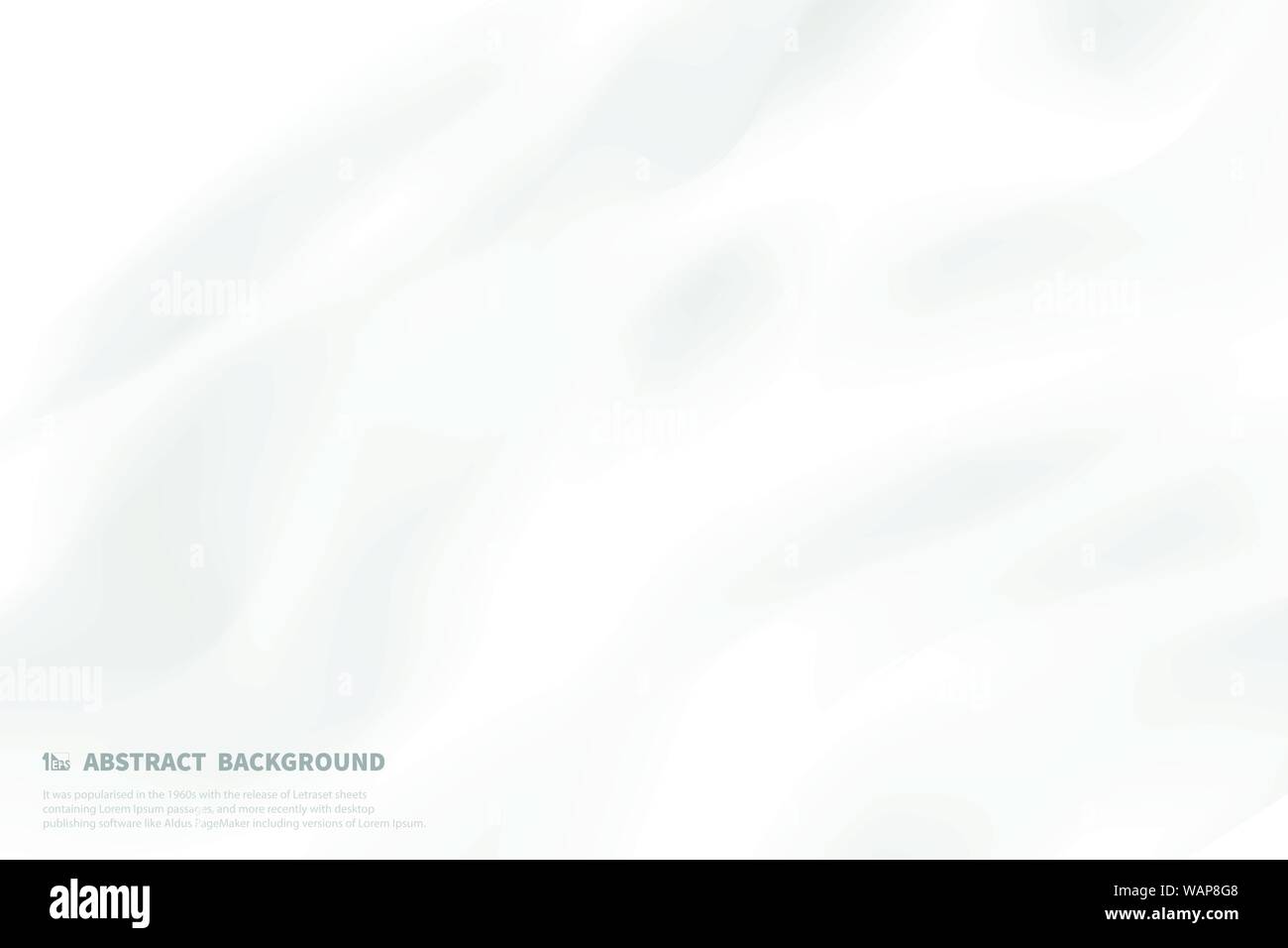 Abstrakte gradient Weiß Grau mesh Dekoration trendiges Design Hintergrund. Sie für Ad, Poster, Artwork verwenden können, Template Design. Illustration Vector EPS 10. Stock Vektor