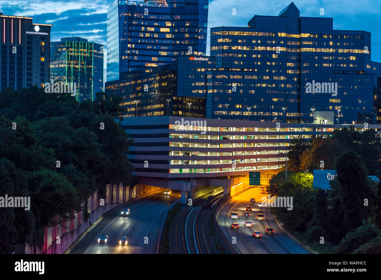 Georgien 400, Buckhead, Atlanta, Georgia Stockfoto