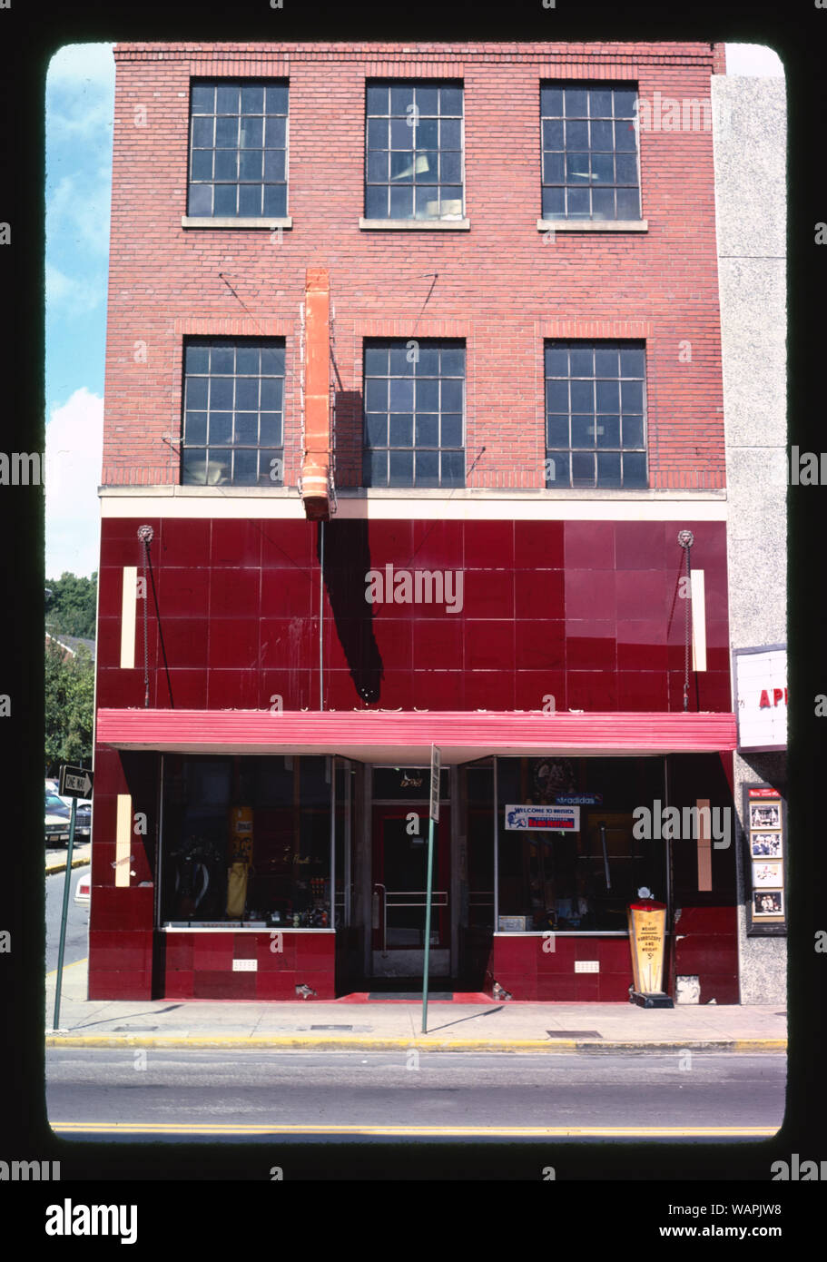 DeVault's Sporting Goods, State Street, Bristol, Virginia Stockfoto