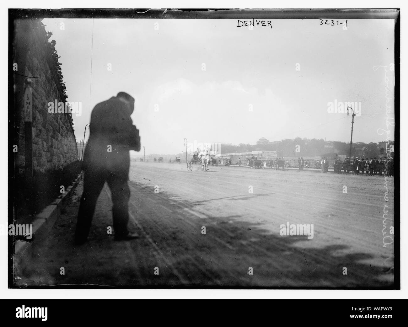 Denver mitkommen speedway Stockfoto