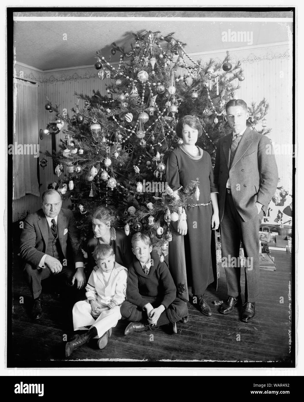 Dickey Weihnachtsbaum, 1922 Stockfoto