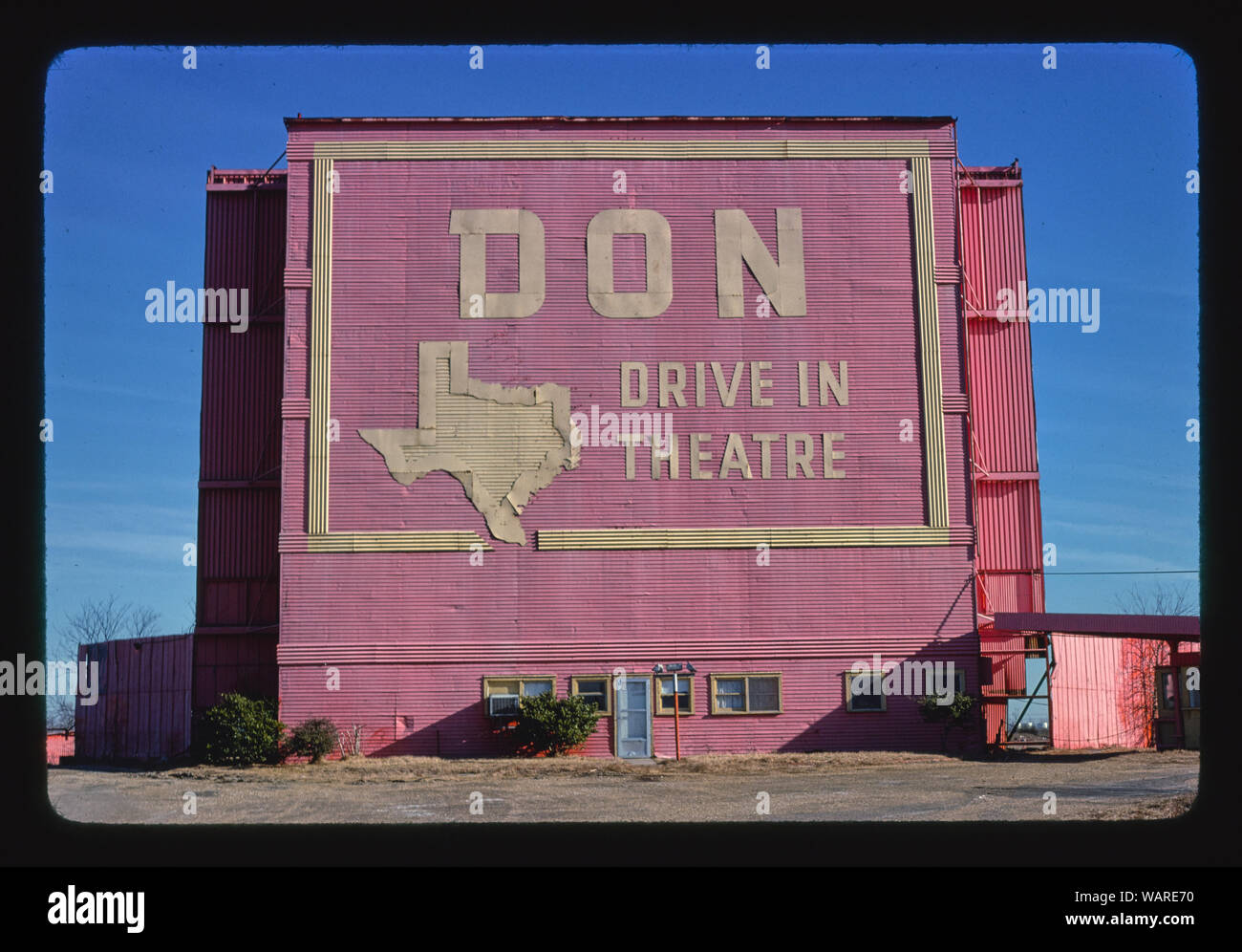 Don Antrieb - im Theater, Routen 65, 90 und 287, Port Arthur, Texas Stockfoto