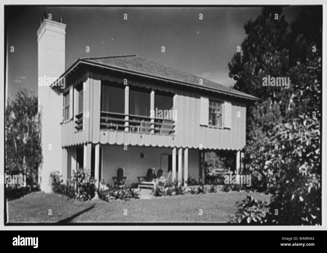 Donald D. Williams, Residence in Vero Beach, Florida. Stockfoto