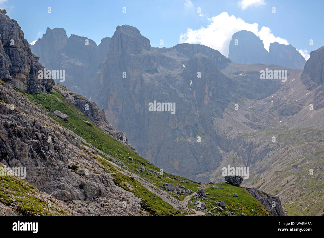 Sextner Dolomiten Szene in der Nähe der Drei Zinnen von Lavaredo Stockfoto