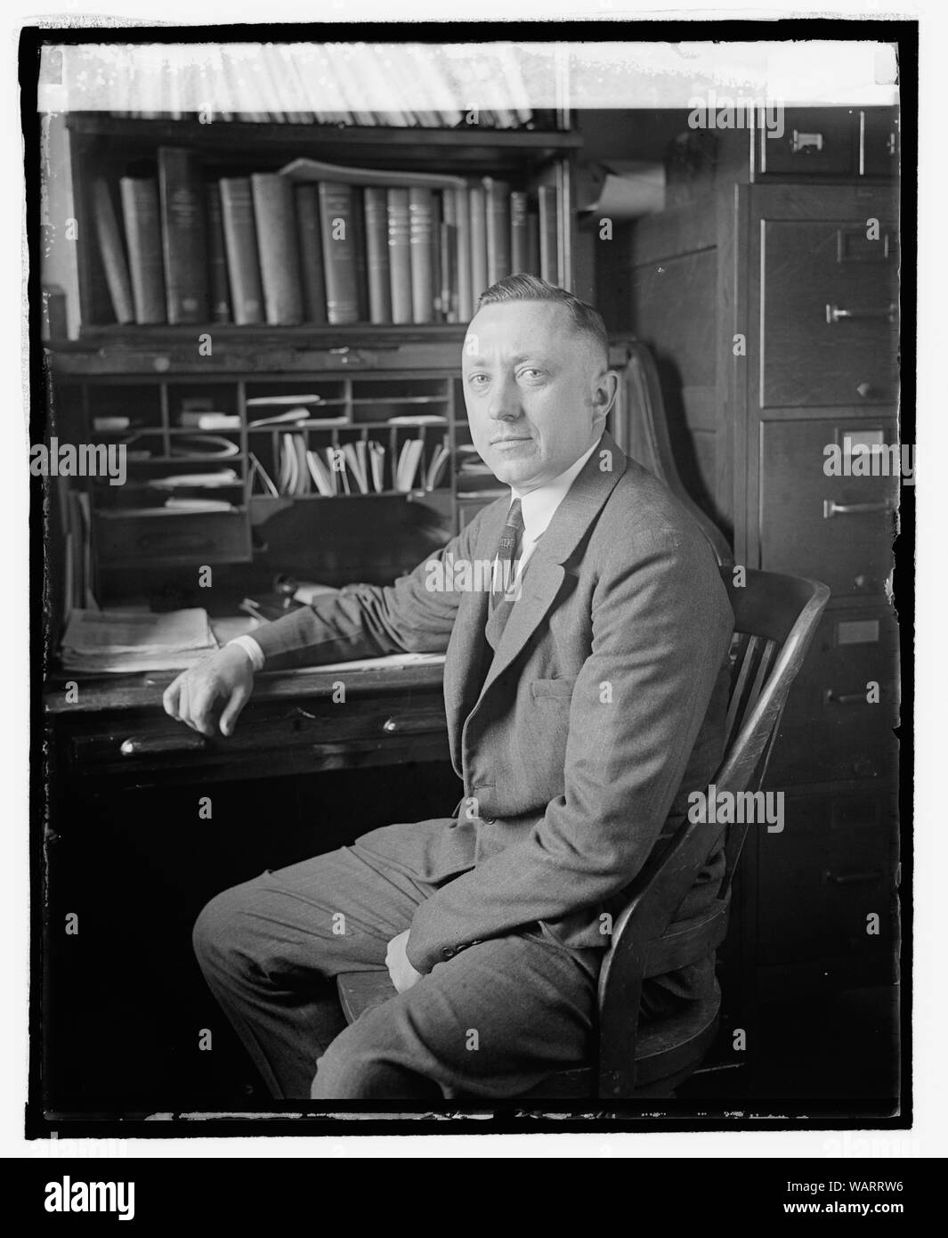 Dr. H.W. Schöning von Ag. Abt., [3/20/25] Stockfoto