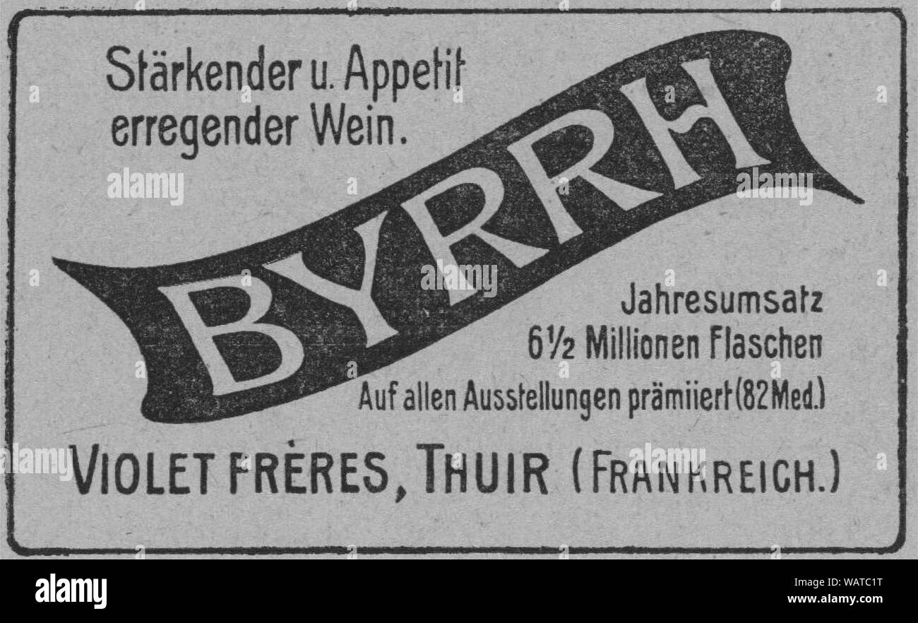 Dresdner Amtsblatt 1906 004 Byrrh. Stockfoto