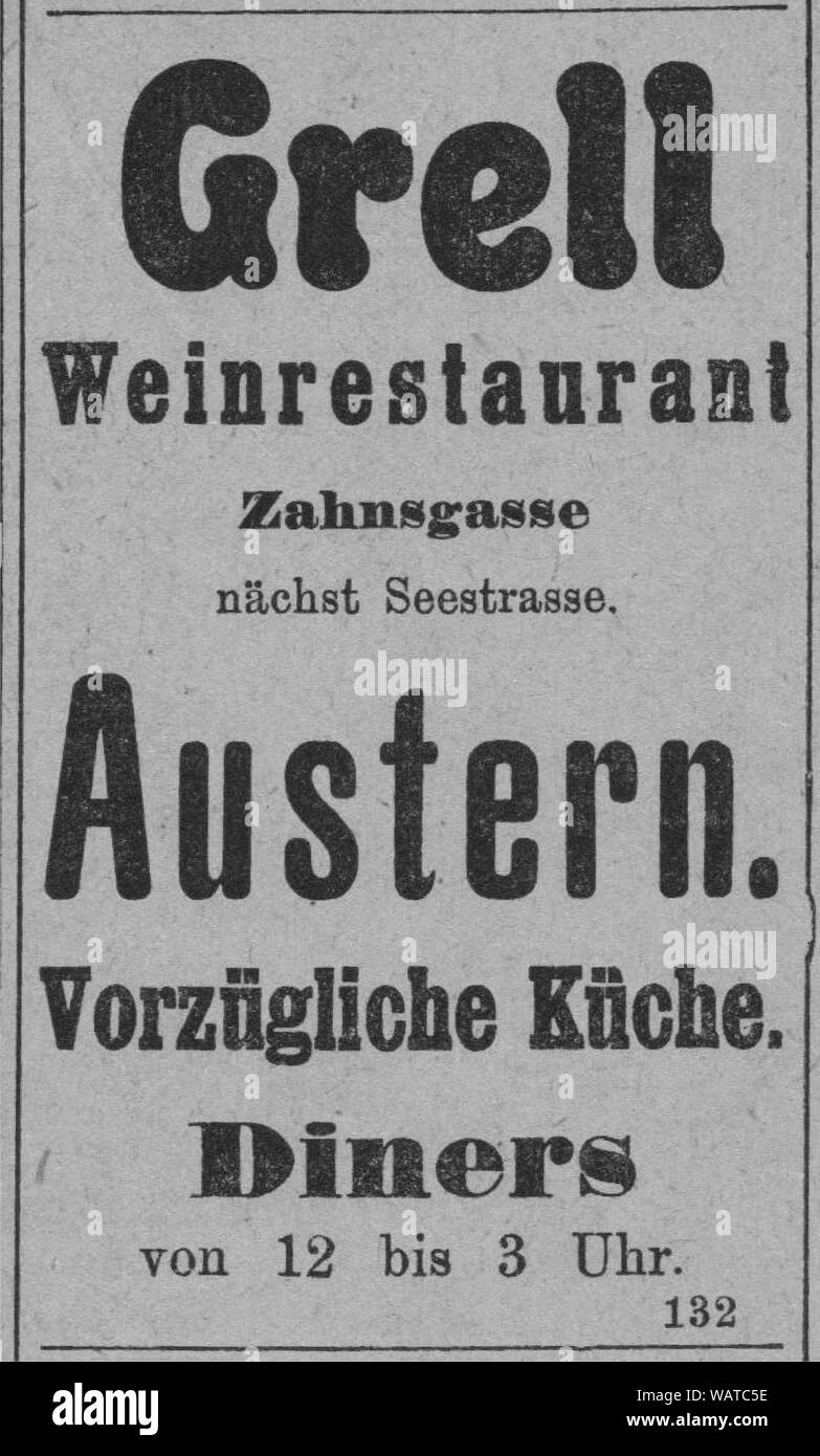 Dresdner Amtsblatt 1906 004 Grell. Stockfoto