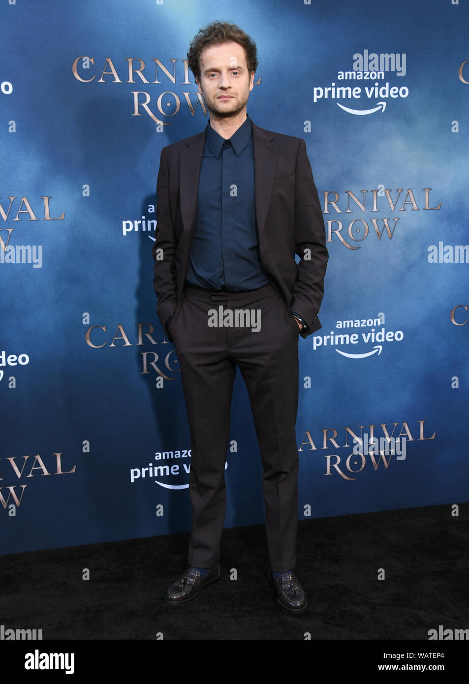 August 21, 2019, Hollywood, Kalifornien, USA: 21. August 2019 - Hollywood, Kalifornien - Andrew Gower. ''Karneval Zeile" Los Angeles Premiere gehalten an TCL Chinese Theater. Photo Credit: Birdie Thompson/AdMedia (Credit Bild: © Birdie Thompson/AdMedia über ZUMA Draht) Stockfoto
