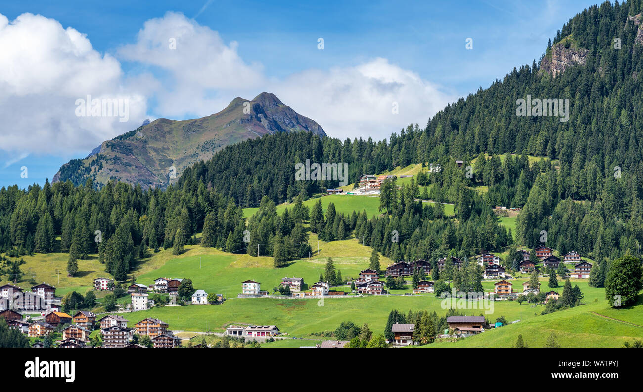 Dolomites, town of Selva di Cadore, Veneto, Italy Stockfoto