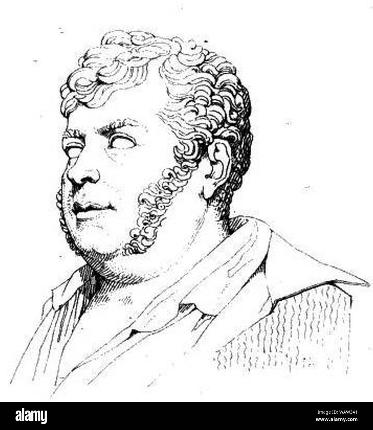 Ducray-Duminil François-Guillaume d'après Romagnesi. Stockfoto