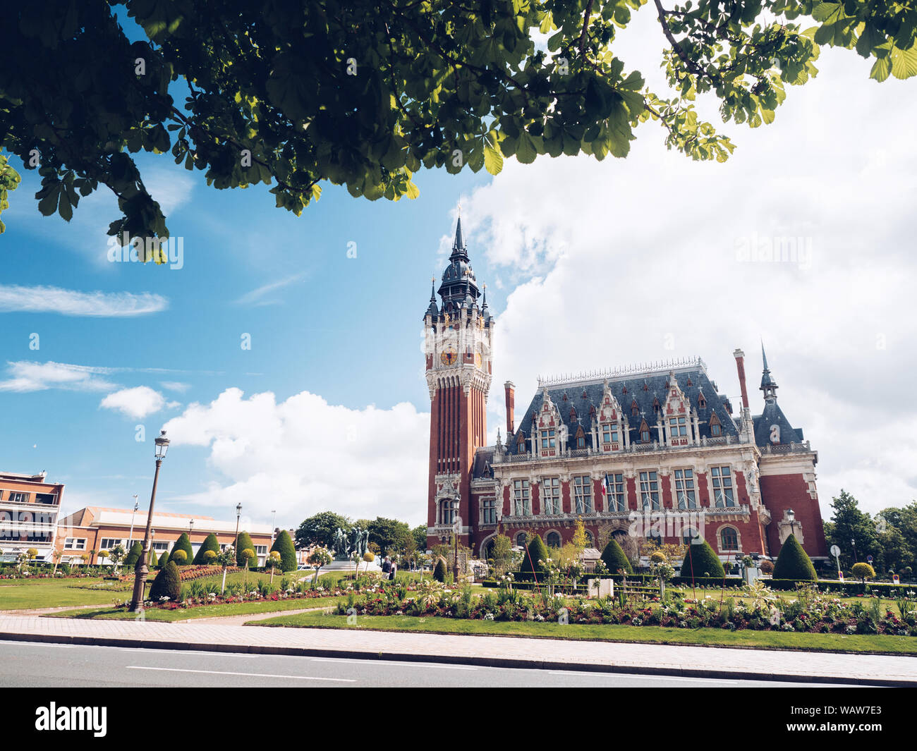 Calais Denkmäler, Nord Frankreich Stockfoto