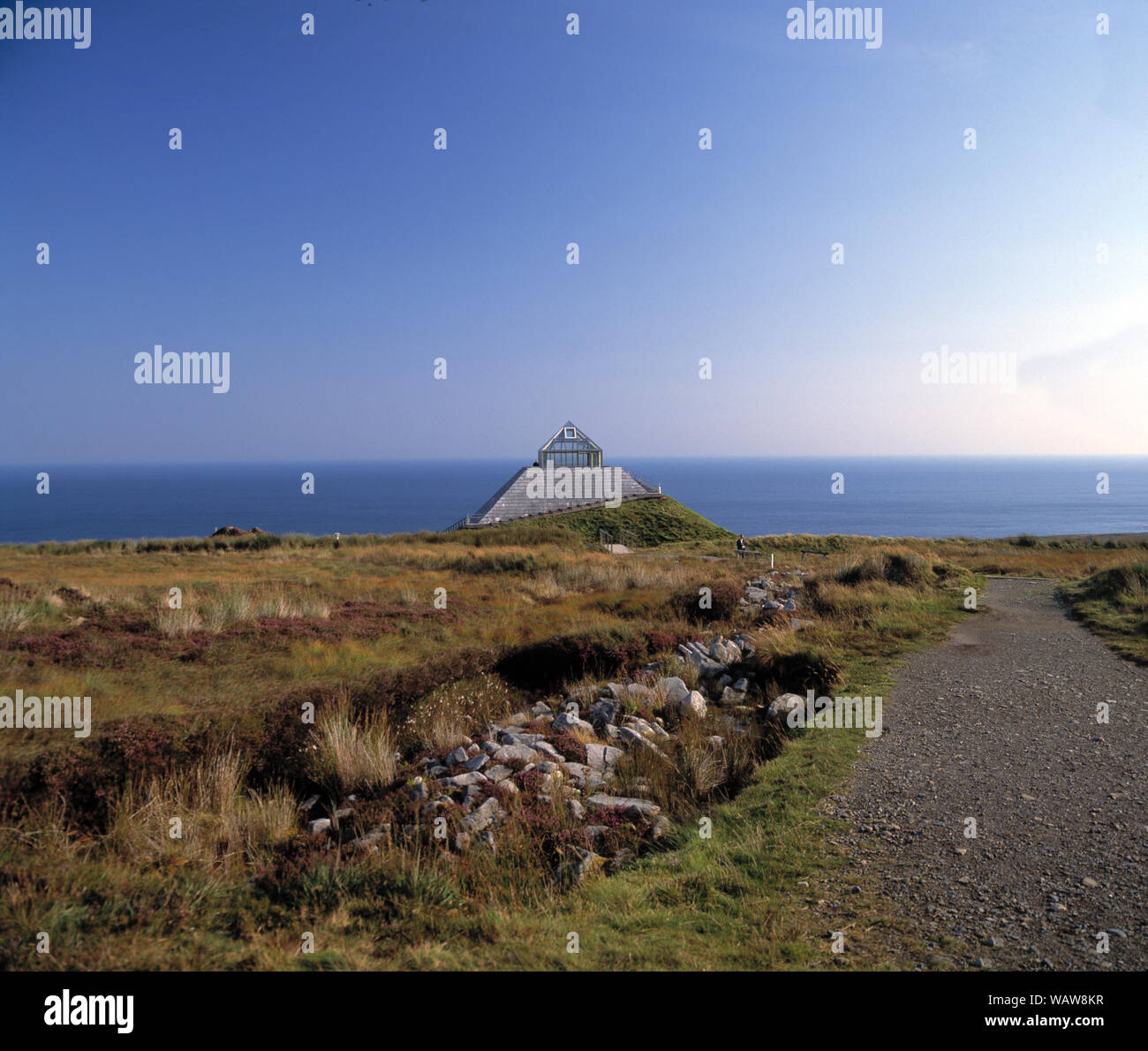 irland, County Mayo ceadi Felder archäologischen Stockfoto