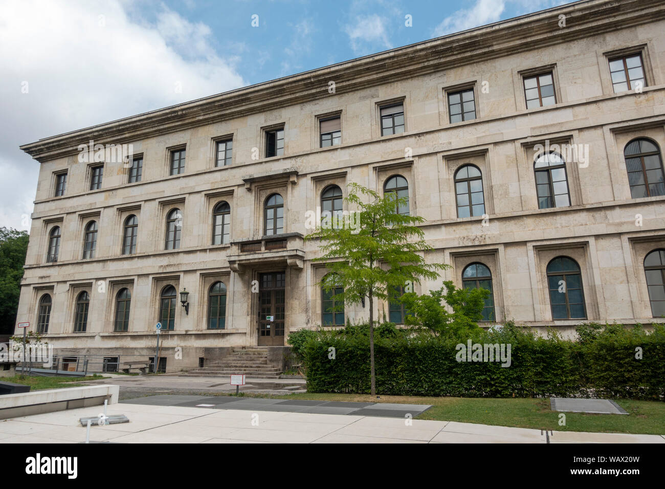 Die "Braunes Haus" (braunes Haus), HQ für die Nationalsozialistische Deutsche Arbeiterpartei (NSDAP), München, Deutschland. Stockfoto