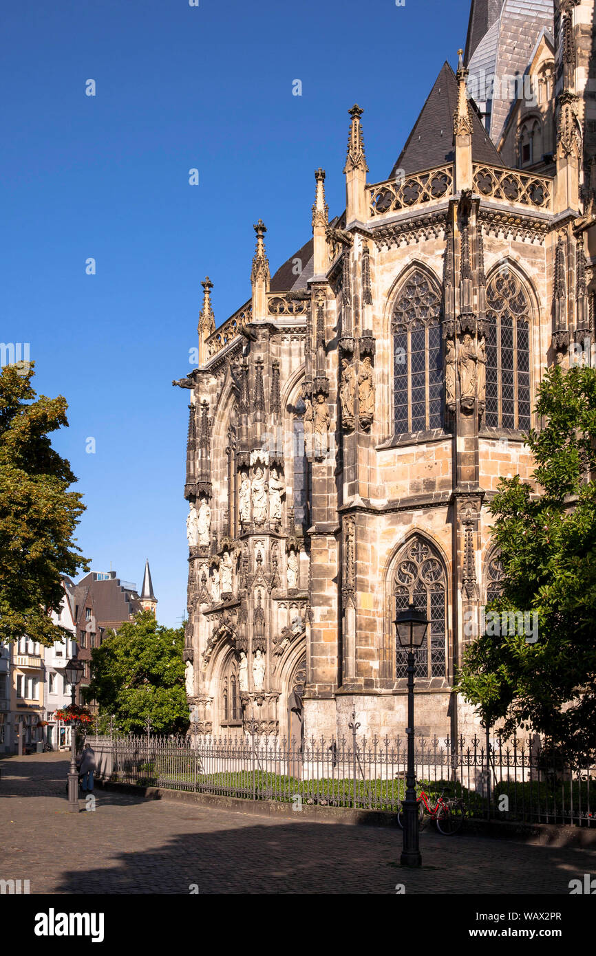 Der Dom in Aachen, Nordrhein-Westfalen, Deutschland. der Dom, Aachen, Nordrhein-Westfalen, Deutschland. Stockfoto