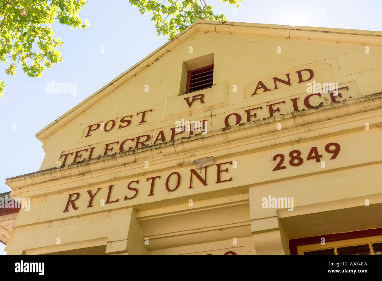 Rylstone Post- und Telegraphenamt, Rylstone, NSW, Australien Stockfoto