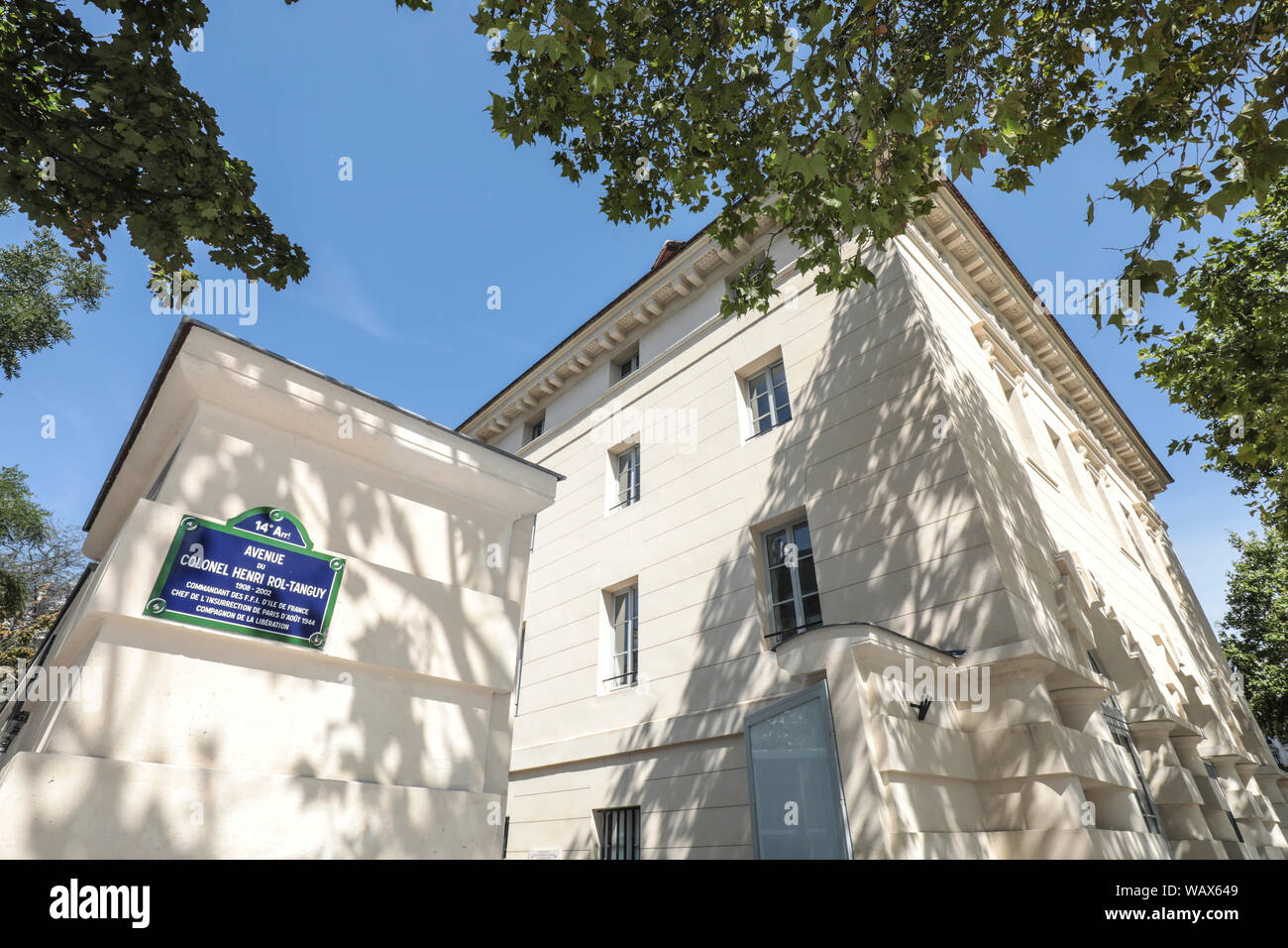 Eröffnung des Musée de la Liberation DE PARIS, MUSÉE DU GENERAL LECLERC, Musée Jean Moulin Stockfoto