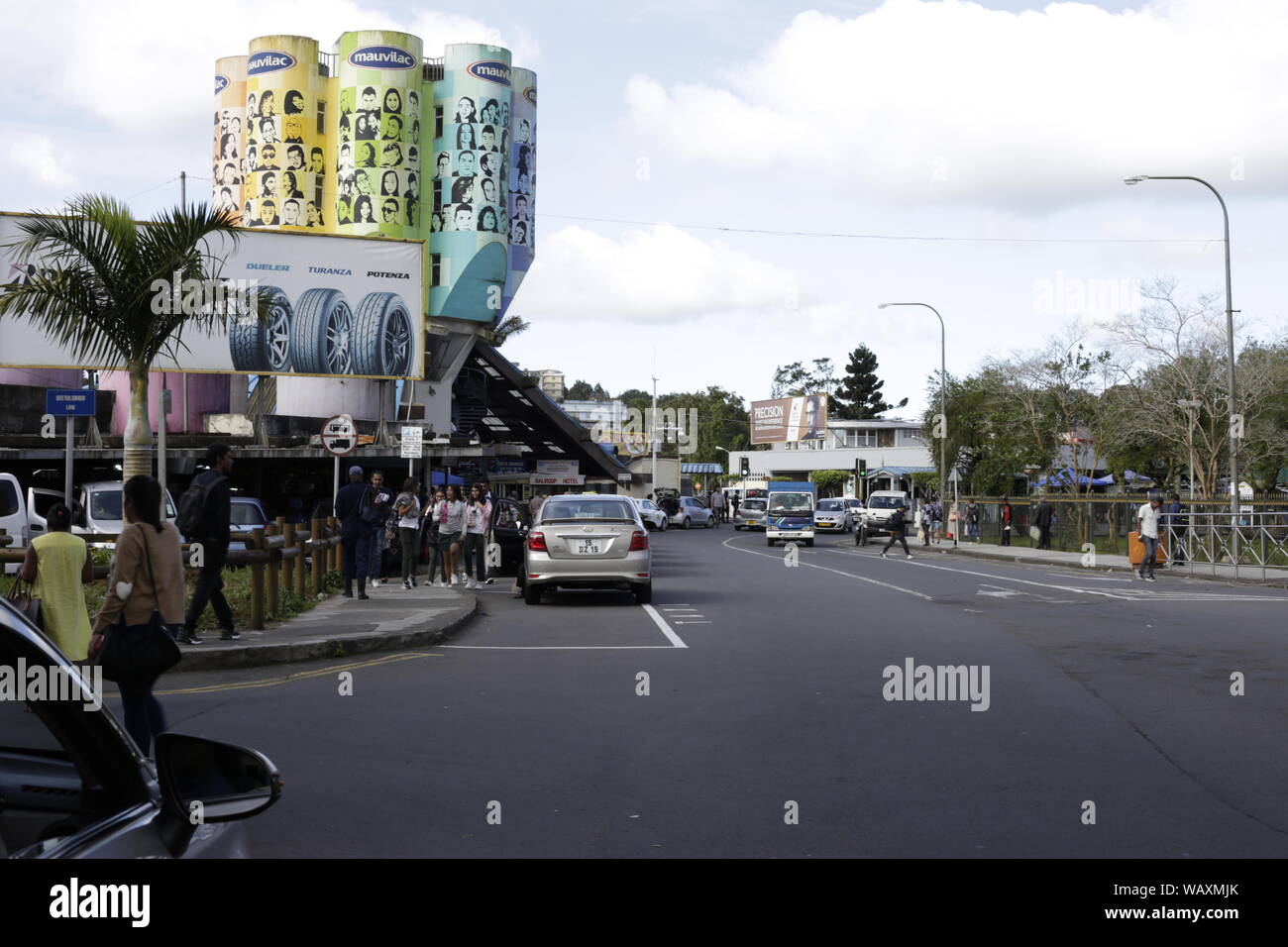 Curepipe (Mauritian Creole Aussprache: [kiːəpip]) auch bekannt als La Ville-Lumière Stockfoto