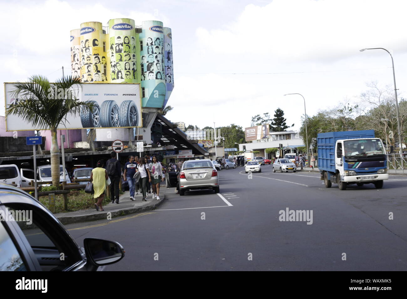 Curepipe (Mauritian Creole Aussprache: [kiːəpip]) auch bekannt als La Ville-Lumière Stockfoto