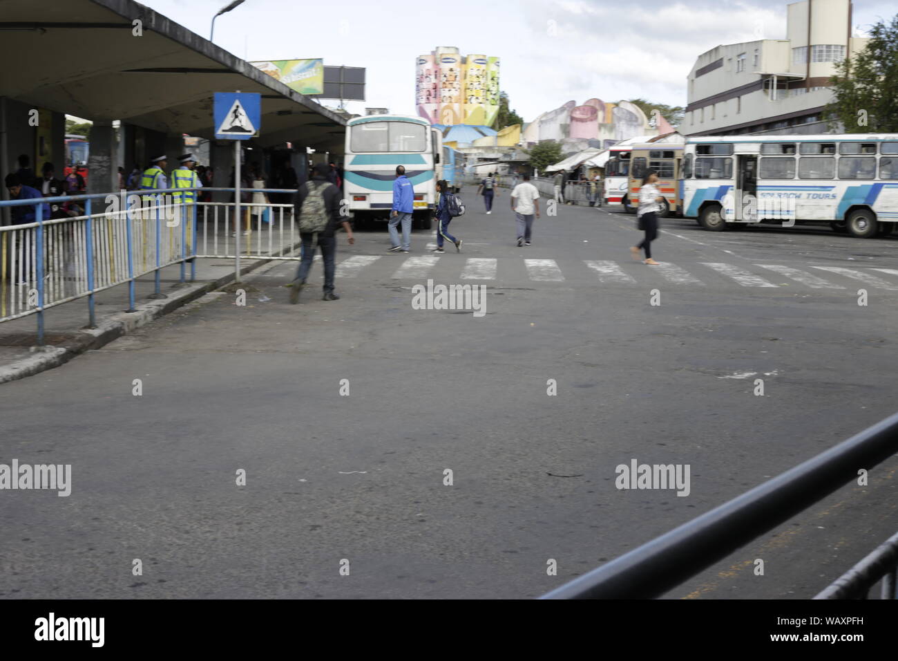 Curepipe (Mauritian Creole Aussprache: [kiːəpip]) auch bekannt als La Ville-Lumière Stockfoto