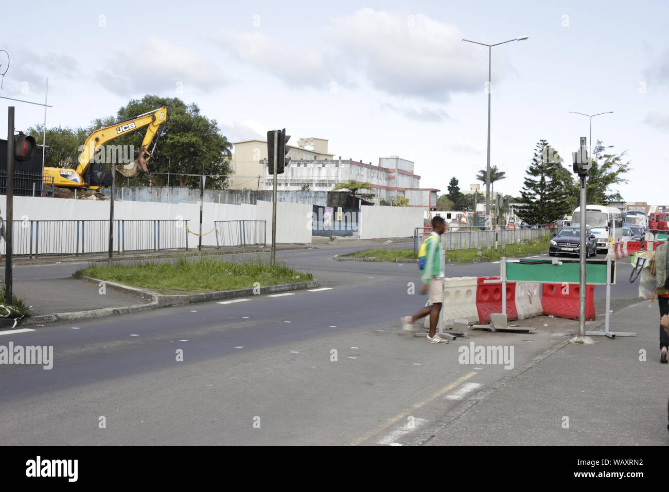 Curepipe (Mauritian Creole Aussprache: [kiːəpip]) auch bekannt als La Ville-Lumière Stockfoto