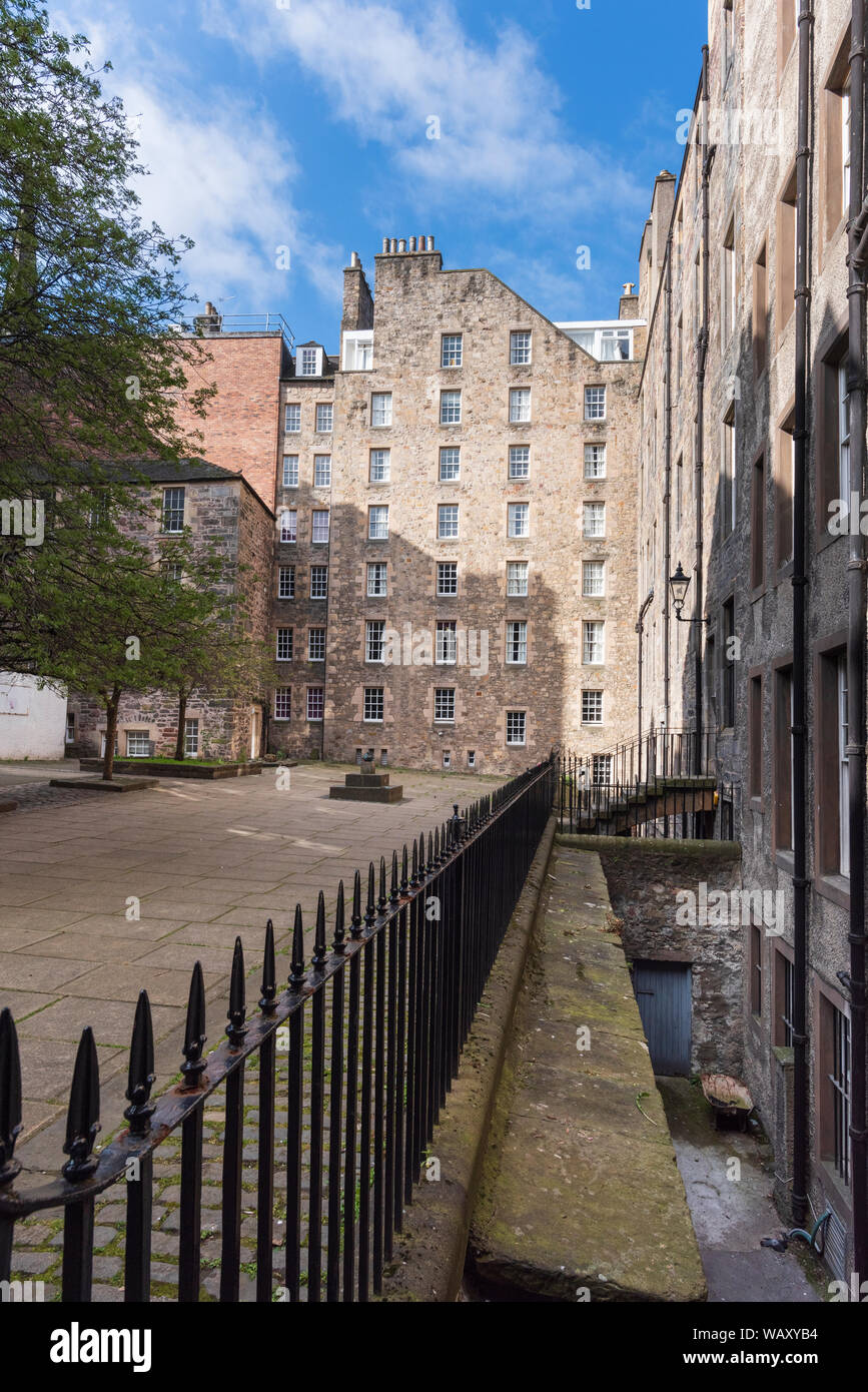 James's Hof Altstadt von Edinburgh Stockfoto