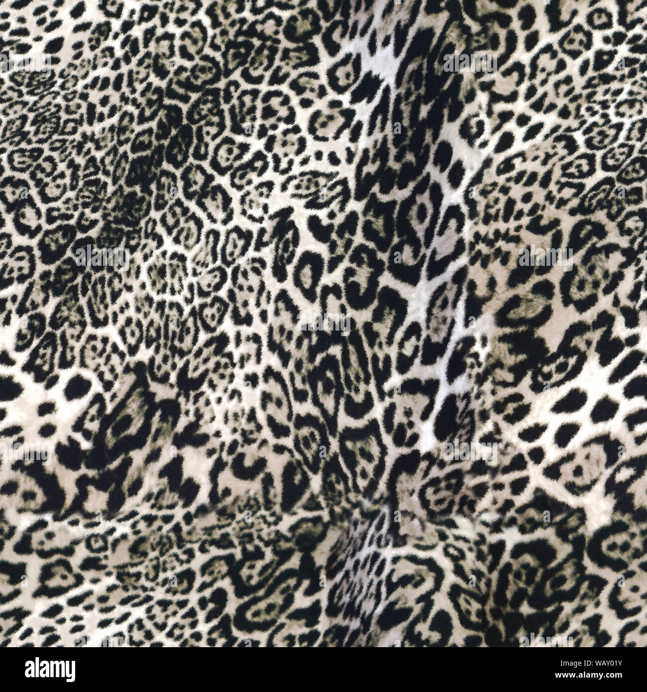 Leopard Skin Texture nahtlose Muster Stockfoto