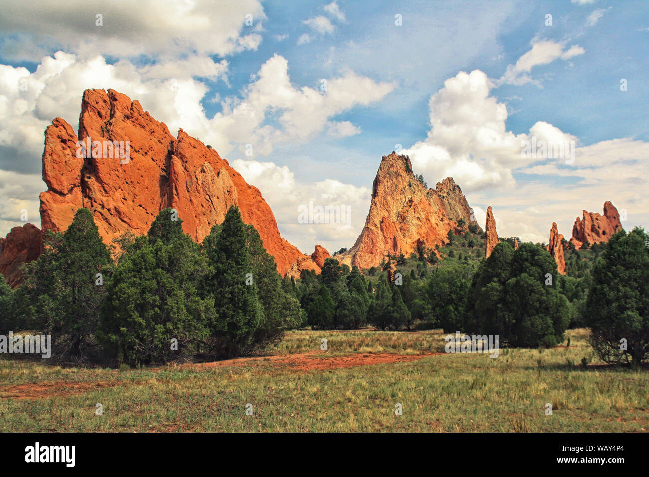 Garten der Götter, Colorado, USA Stockfoto