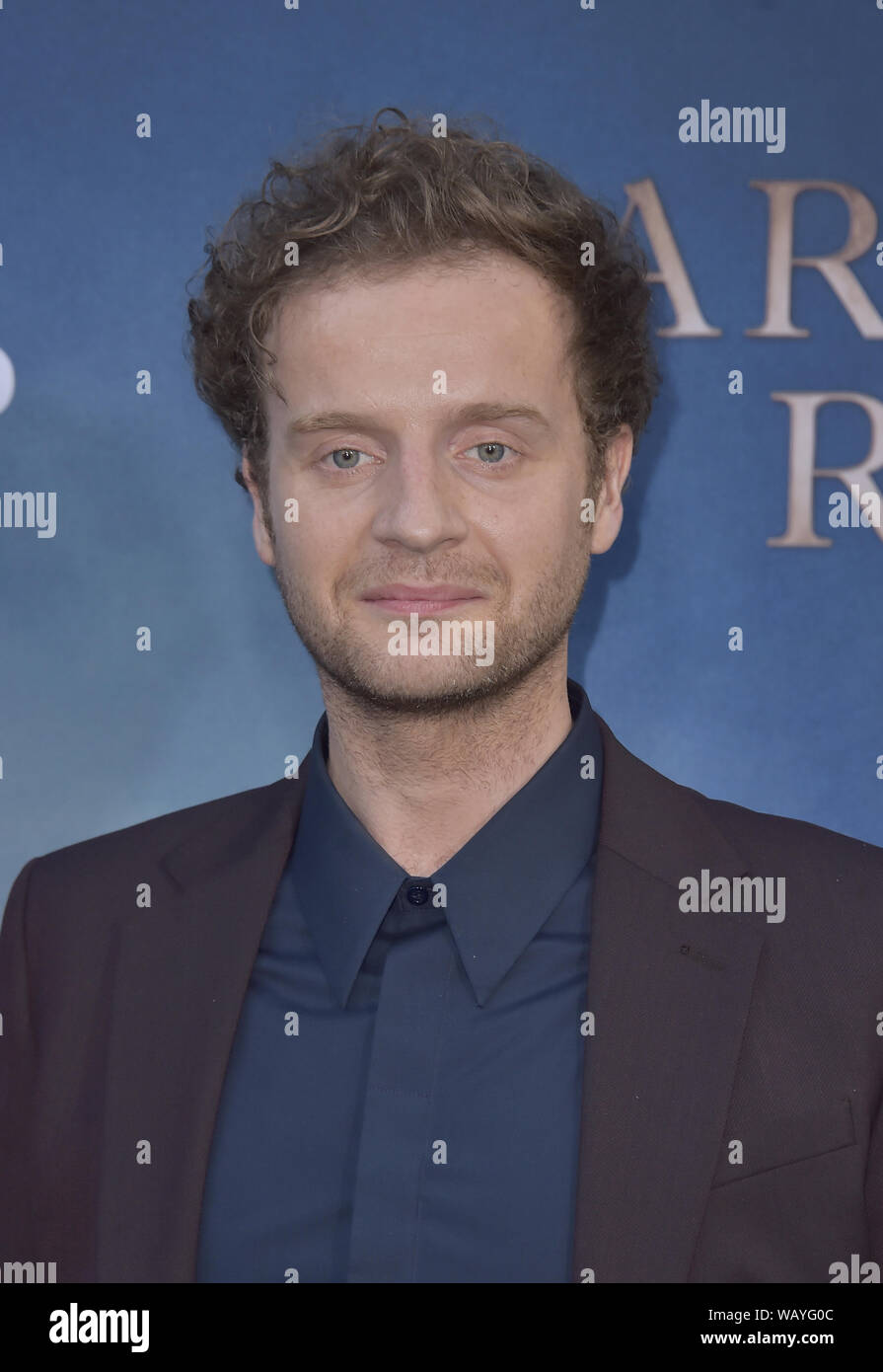 Hollywood, Ca. 21 Aug, 2019. Andrew Gower, im LA Premiere von Amazon 'Karneval Row' bei TCL Chinese Theatre in Hollywood, Kalifornien, am 21. August 2019. Credit: Faye Sadou/Medien Punch/Alamy leben Nachrichten Stockfoto
