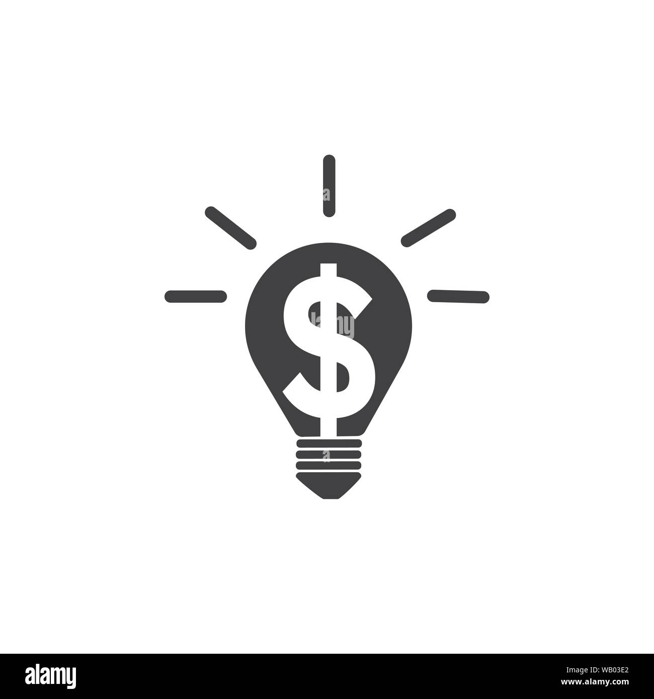 Wirtschaft Finanzen Logo Vorlage vektor Icon Design Stock Vektor