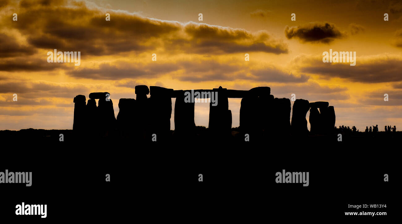 Stonehenge, Wiltshire, UK. Stockfoto