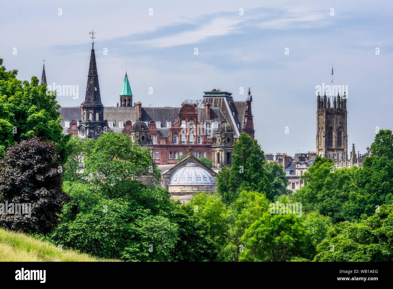 Großbritannien, Schottland, Edinburgh, Blick auf die Stadt Stockfoto