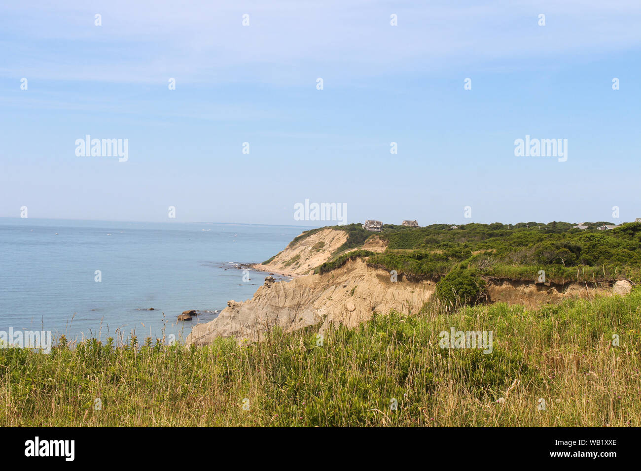 Mohegan Bluffs, Block Island, Rhode Island, USA Stockfoto