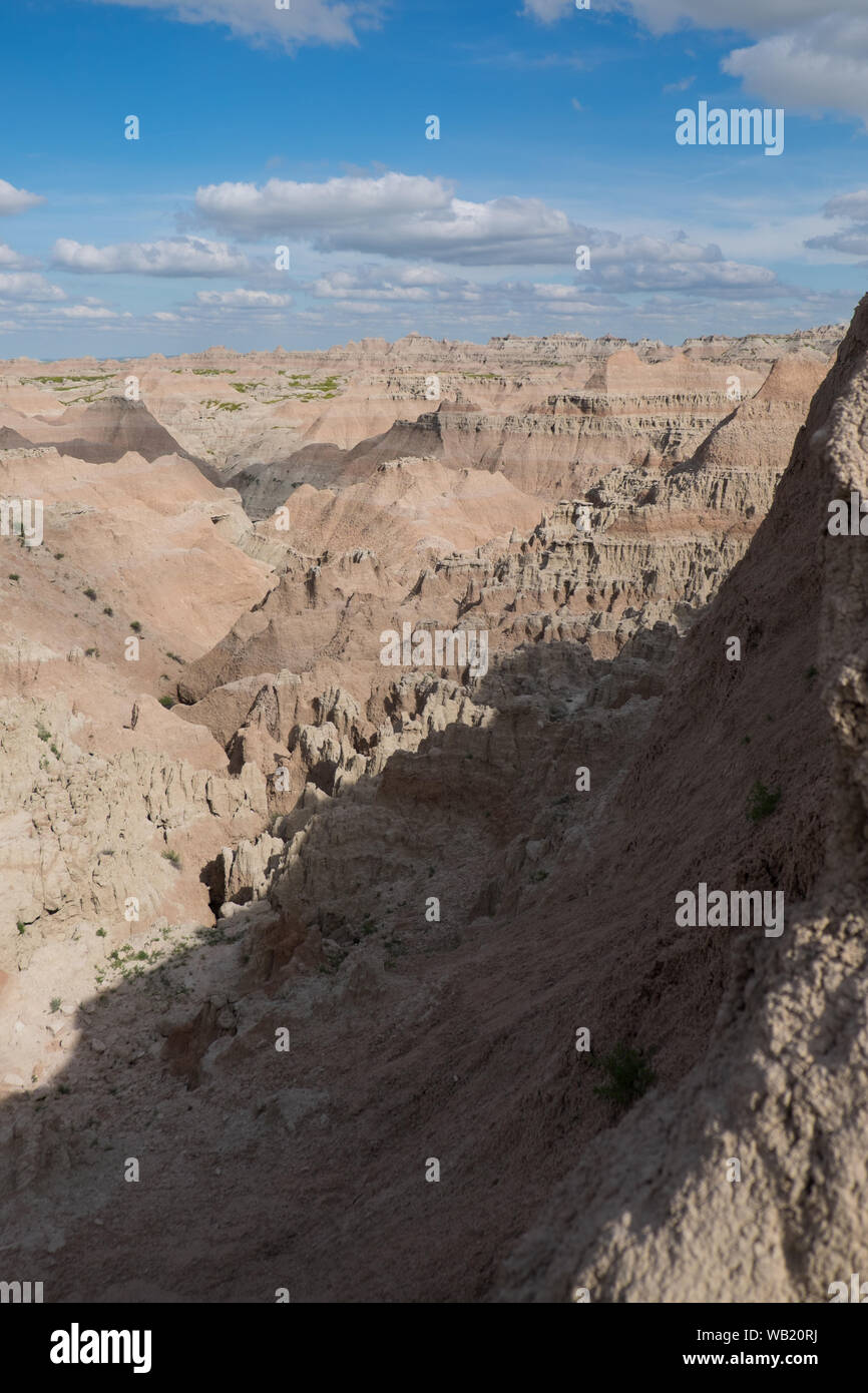 Badlands Nationalpark South Dakota USA Stockfoto