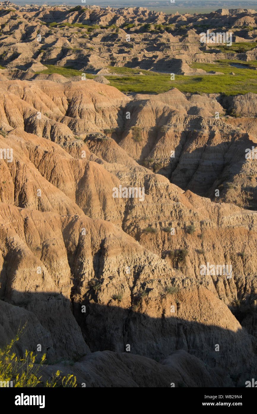 Badlands Nationalpark South Dakota USA Stockfoto