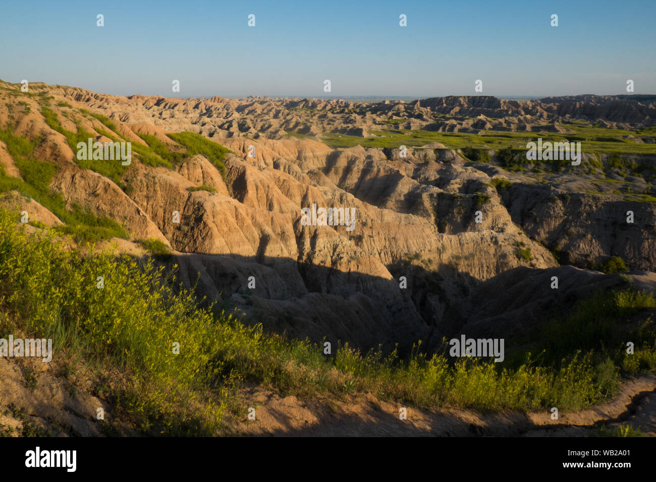 Badlands Nationalpark South Dakota USA Stockfoto
