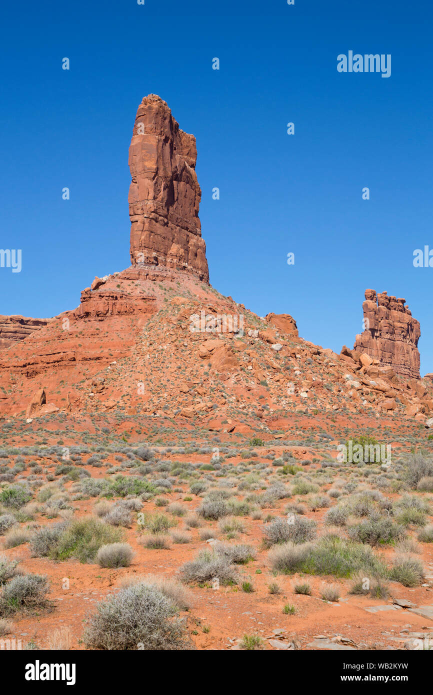 Tal der Götter, Bären Ohren National Monument, Utah, USA Stockfoto