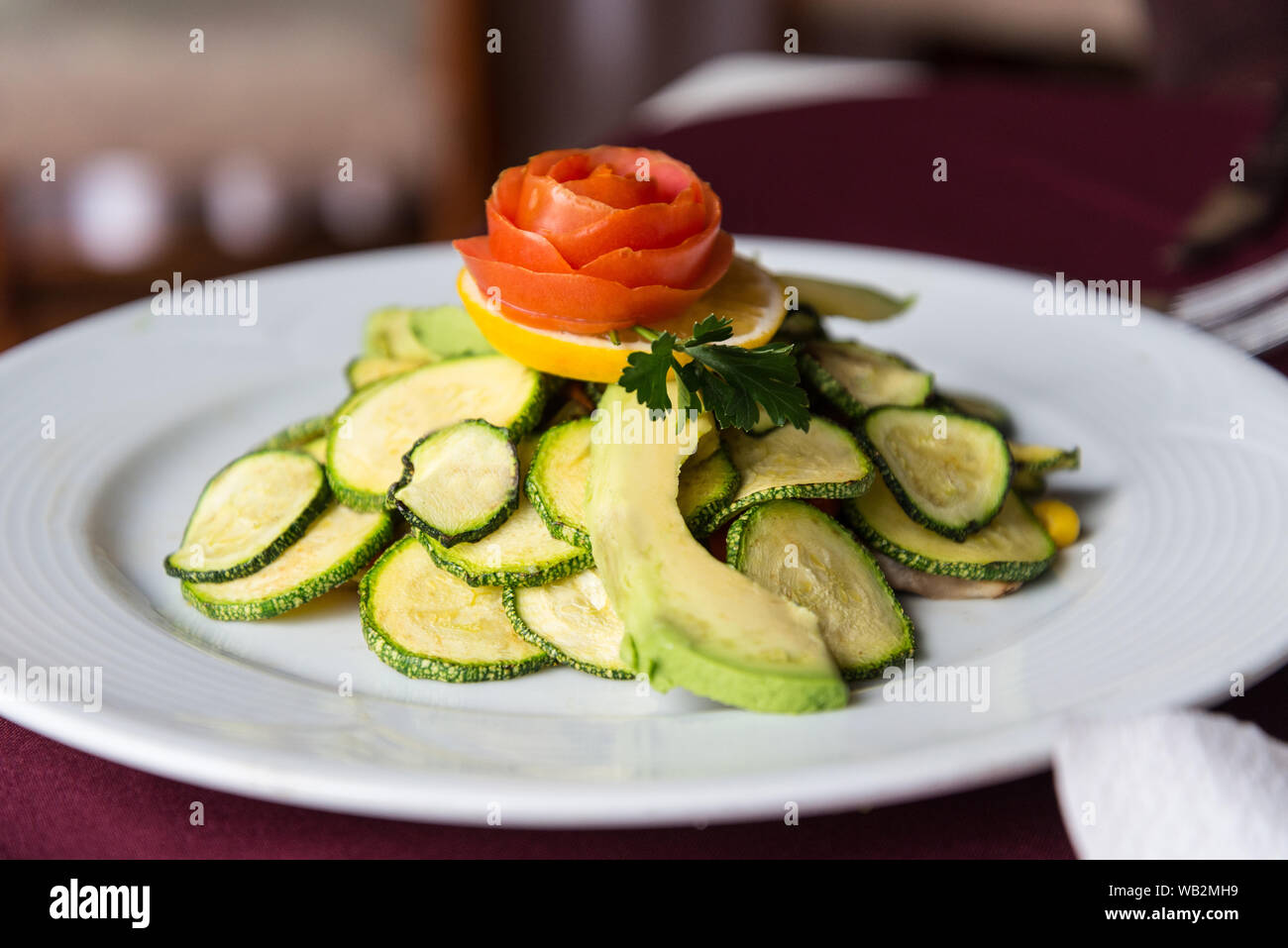 Mexikanische frischer Salat Stockfoto