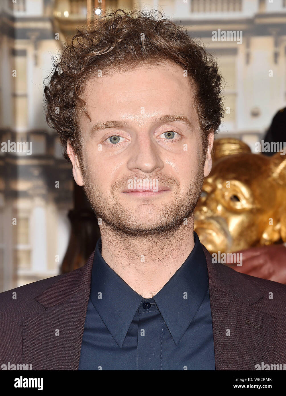 HOLLYWOOD, CA - 21. August: Andrew Gower kommt an der LA Premiere von Amazon 'Karneval Row' bei TCL Chinese Theatre am 21. August 2019 in Hollywood, Kalifornien. Stockfoto