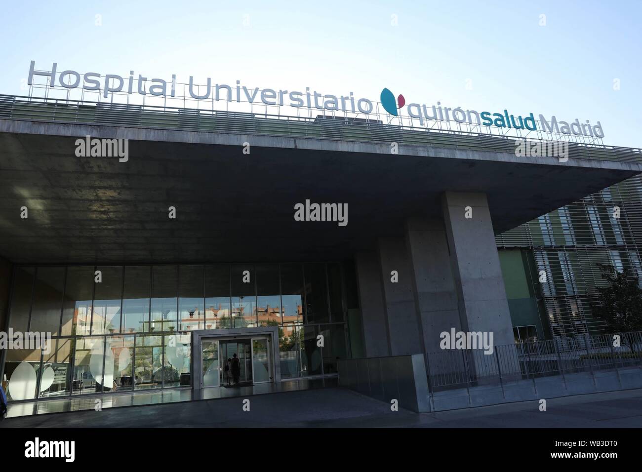 Madrid, Spanien. 24 Aug, 2019. Quirón de Pozuelo de Alarcón Klinik, Madrid, eine Herzoperation in Madrid am Freitag, den 23. August 2019 Credit zu unterziehen: CORDON PRESSE/Alamy leben Nachrichten Stockfoto