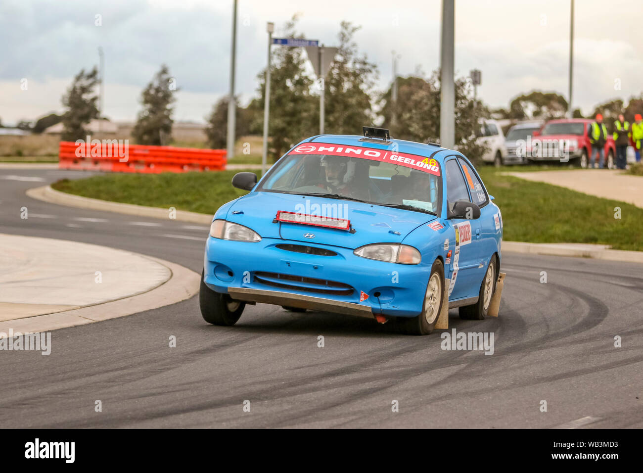 Ballarat, Victoria, Australien. 24. August 2019 - Cams australische Meisterschaften/viktorianischen Meisterschaften - Eureka Rush Rally. Credit: Brett Keating/Alamy leben Nachrichten Stockfoto