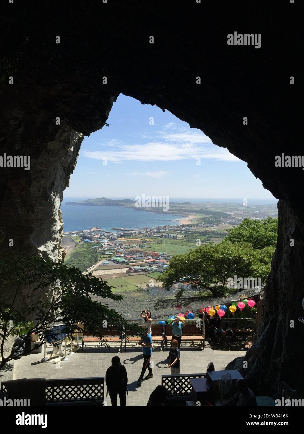 Blick auf der Insel Jeju in Südkorea Stockfoto