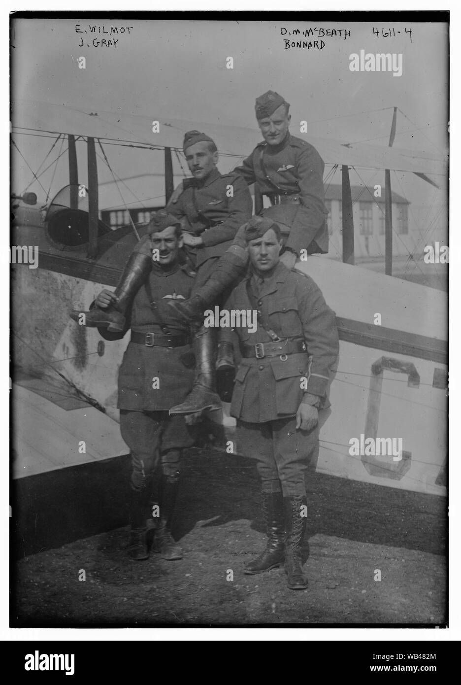 E. Wilmot, J. Grau, D.M. McBeath, und Bonnard Abstract / Medium: 1 Negativ: Glas; 5 x 7 in. oder kleiner. Stockfoto