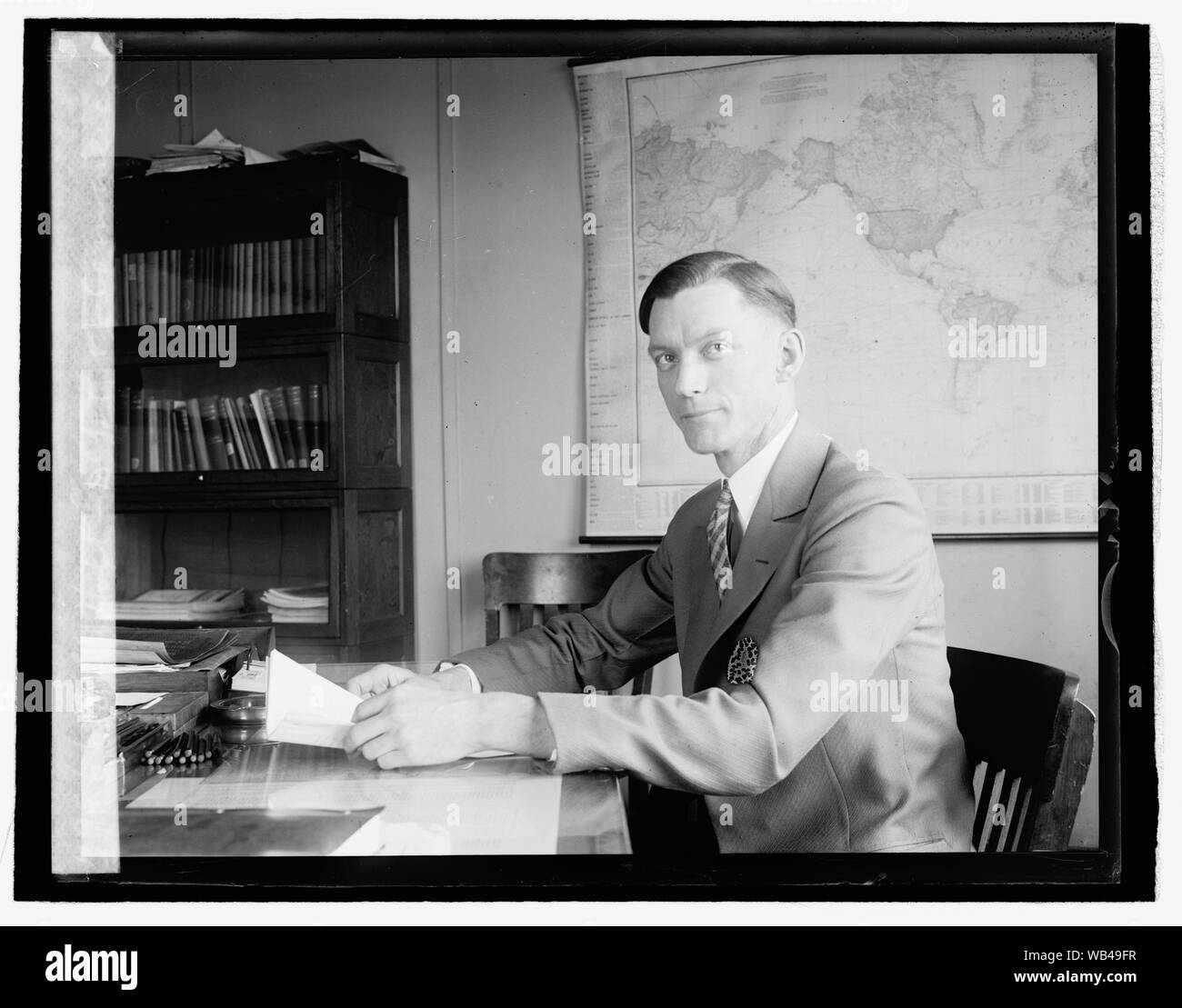 Z. B. Holt, Abt. der Commerce Abstract / Medium: 1 Negativ: Glas; 4 x 5 in. oder kleiner Stockfoto
