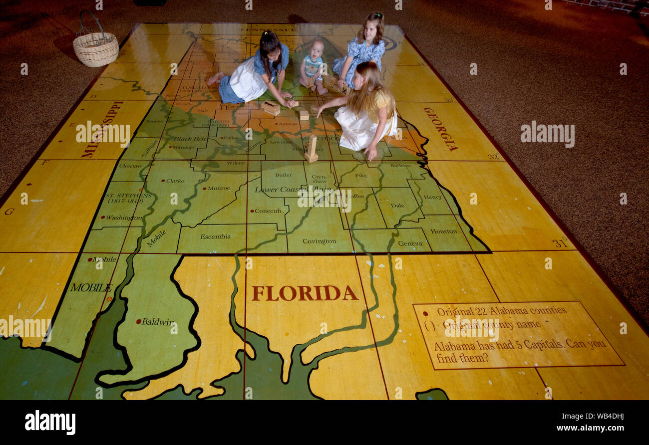 Earlyworks Children's Museum, der Süden größte Hands-on History Museum, in Huntsville, Alabama Stockfoto