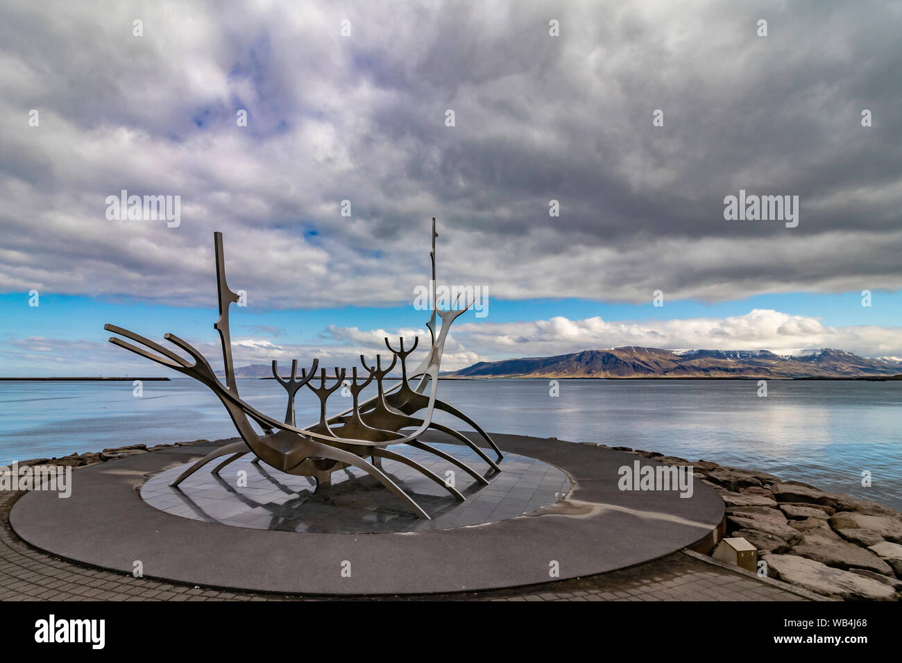 Sun Voyager, Island Stockfoto