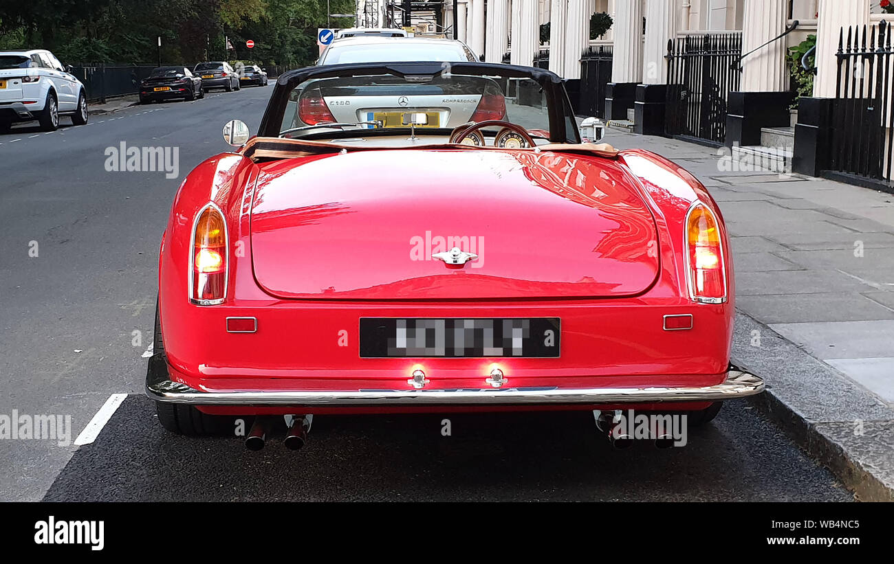 1961 Ferrari 250 GT California, London, Vereinigtes Königreich, 23. August 2019 Kredit: Alamy Stockfoto